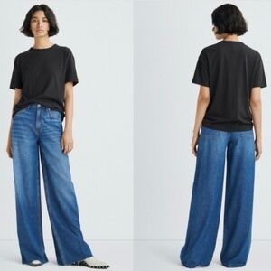 Rag + Bone Featherweight Sofie High-Rise Ultra Wide Leg Jeans